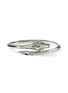 首图 - 点击放大 - JOHN HARDY - Legends Naga Sterling Silver Diamond Pavé Sapphire Cuff — Size M