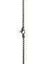 细节 - 点击放大 - JOHN HARDY - Icon 50 Sterling Silver Black Rhodium Cross Pendant Box Chain Necklace — Size 22
