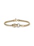 首图 - 点击放大 - JOHN HARDY - Legends Naga 14K Gold Diamond Pavé Slim Chain Bracelet — Size US