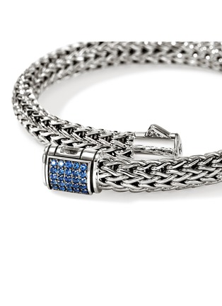 细节 - 点击放大 - JOHN HARDY - Icon Sterling Silver Sapphire Small Bracelet — Size UM