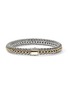 首图 - 点击放大 - JOHN HARDY - Icon 14K Gold Sterling Silver Medium Reversible Twisted Chain Bracelet — UM BG