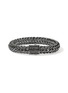 首图 - 点击放大 - JOHN HARDY - Icon Sterling Silver Black Rhodium Sapphire Large Bracelet — Size UM