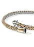 细节 - 点击放大 - JOHN HARDY - Icon 14K Gold Sterling Silver Extra Small Reversible Bracelet — Size UM BG