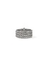 细节 - 点击放大 - JOHN HARDY - Icon Link Sterling Silver Band Ring — Size 9