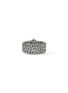 细节 - 点击放大 - JOHN HARDY - Icon Link Sterling Silver Diamond Pavé Band Ring — Size 9