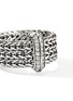 细节 - 点击放大 - JOHN HARDY - Icon Link Sterling Silver Diamond Pavé Band Ring — Size 9