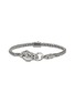 首图 - 点击放大 - JOHN HARDY - Legends Naga Sterling Silver Diamond Pavé Sapphire Slim Chain Bracelet — Size US