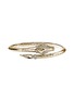 首图 - 点击放大 - JOHN HARDY - Legends Naga 14K Gold Diamond Pavé Cuff — Size M