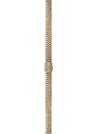 细节 - 点击放大 - JOHN HARDY - Icon Link 14K Gold Diamond Pavé Necklace — 16
