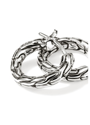 细节 - 点击放大 - JOHN HARDY - JH Essentials Sterling Silver Hoop Earrings