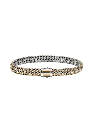首图 - 点击放大 - JOHN HARDY - Icon 14K Gold Sterling Silver Small Reversible Bracelet — UM BG