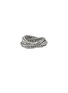 细节 - 点击放大 - JOHN HARDY - Icon Chevron Sterling Silver Chain Crossover Ring — Size 7