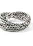 细节 - 点击放大 - JOHN HARDY - Icon Chevron Sterling Silver Chain Crossover Ring — Size 7