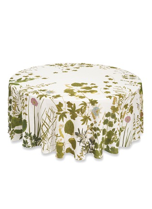细节 –点击放大 - SUMMERILL & BISHOP - Herb Garden Round Linen Tablecloth