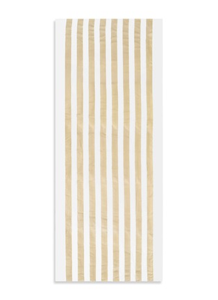 首图 –点击放大 - SUMMERILL & BISHOP - Stripe Linen Tablecloth — Gold