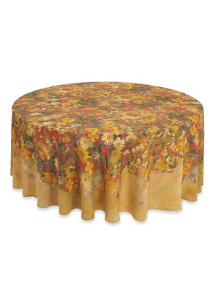 细节 –点击放大 - SUMMERILL & BISHOP - Fleurs des Prés Round Linen Tablecloth