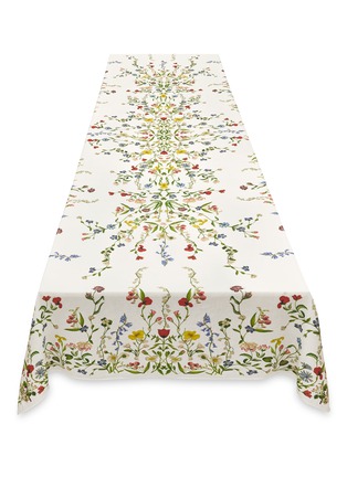细节 –点击放大 - SUMMERILL & BISHOP - X John Derian Botanical Wildflower Linen Tablecloth