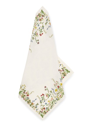 细节 –点击放大 - SUMMERILL & BISHOP - X John Derian Botanical Wildflower Linen Napkin