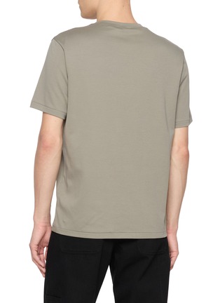 背面 - 点击放大 - ATTACHMENT - Slim Fit Crewneck Cotton T-Shirt