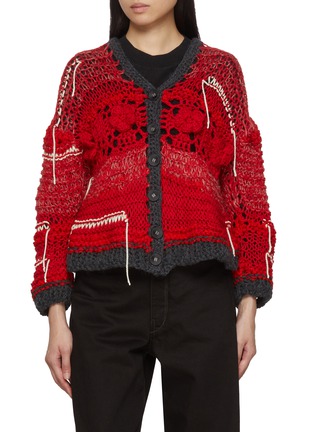 首图 - 点击放大 - ODAKHA - Rouge Flowers Cardigan