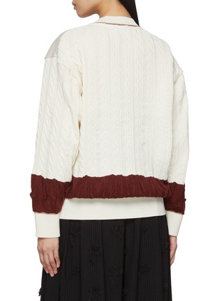 背面 - 点击放大 - ODAKHA - Fortune Flowers Knit Top