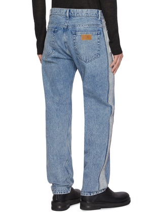 背面 - 点击放大 - MM6 MAISON MARGIELA - Light Washed Hybrid Cotton Denim Jeans