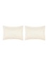 细节 –点击放大 - CELSO DE LEMOS - Partition Pillowcase Set of 2 — 800 Miel