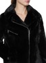  - KRUF - Mink Fur Biker Jacket