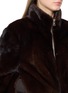  - KRUF - Zip Up Mink Fur Bomber Jacket