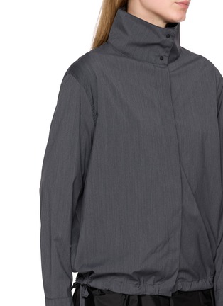  - HERNO - Lapel Collar Zip Up Jacket