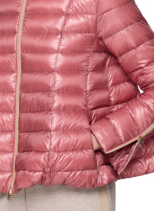  - HERNO - 绗缝拉链羽绒夹克