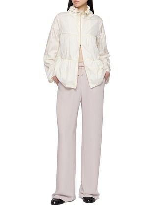 模特儿示范图 - 点击放大 - HERNO - 束口拉链防风夹克