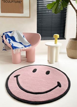 细节 –点击放大 - MAISON DEUX - x Smiley Rug — Pink
