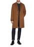 模特儿示范图 - 点击放大 - MACKINTOSH - Stanley Loro Piana Rain System Wool Coat