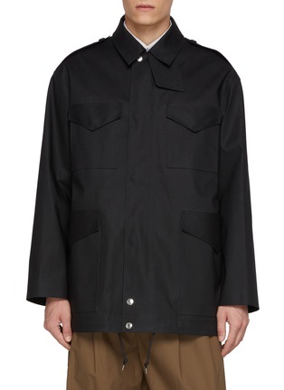 首图 - 点击放大 - MACKINTOSH - Roag Detachable Wool Liner Cotton Short Trench Jacket