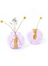 首图 –点击放大 首图 –点击放大 - BLOCK DESIGN - Single Medium Bubble Vase — Lilac/Peach