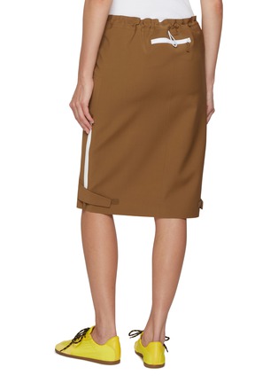 背面 - 点击放大 - LACOSTE - Cargo Knee Length Skirt