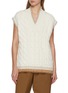 首图 - 点击放大 - LACOSTE - Cable Knit Gilet