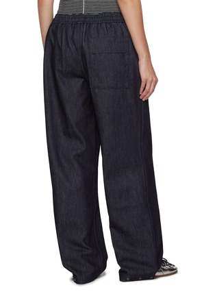 背面 - 点击放大 - LACOSTE - Elasticated Dark Wash Denim Pants