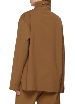背面 - 点击放大 - LACOSTE - High Neck Shirt Jacket