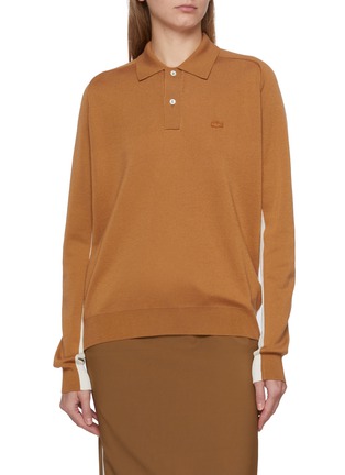 首图 - 点击放大 - LACOSTE - Sheer Back Polo Shirt