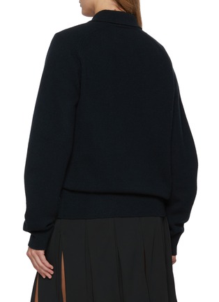 背面 - 点击放大 - LACOSTE - Embroidered Logo Polo Sweater