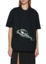 首图 - 点击放大 - LACOSTE - Beaded Crocodile Cotton T-Shirt