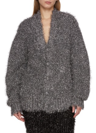 首图 - 点击放大 - LACOSTE - Oversized Knit Cardigan