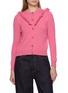 首图 - 点击放大 - LA FETICHE - Vali Frilled Wool Cardigan