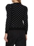 背面 - 点击放大 - LA FETICHE - Hana Reversible Spot V-Neck Wool Knit Sweater