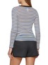 背面 - 点击放大 - LA FETICHE - Jackie Raye Striped Long Sleeve Cotton Top