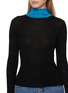  - LA FETICHE - Frederique Long Sleeve Ribbed Cotton Top