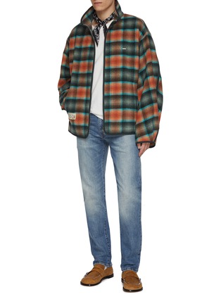 模特儿示范图 - 点击放大 - LEVI'S - Blue Tab 511 Slim Fit Cotton Denim Jeans