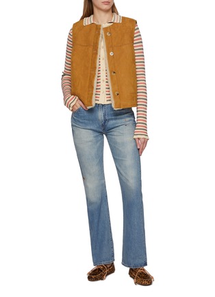 模特儿示范图 - 点击放大 - LEVI'S - Blue Tab Plank Medium Wash Jeans